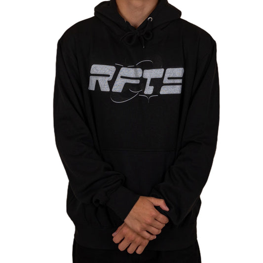 RFTS HOODIE BLACK & WHITE COLORWAY